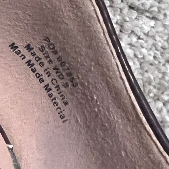 🌾Journee Collection: Bobby, Brn/Bone Color Block Heel w/ Ankle Strap🤎8W - Picture 6 of 6